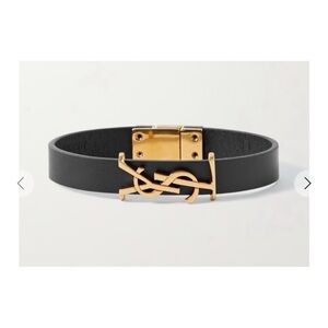 Saint Laurent OPYUM YSL
leather bracelet made in Italy